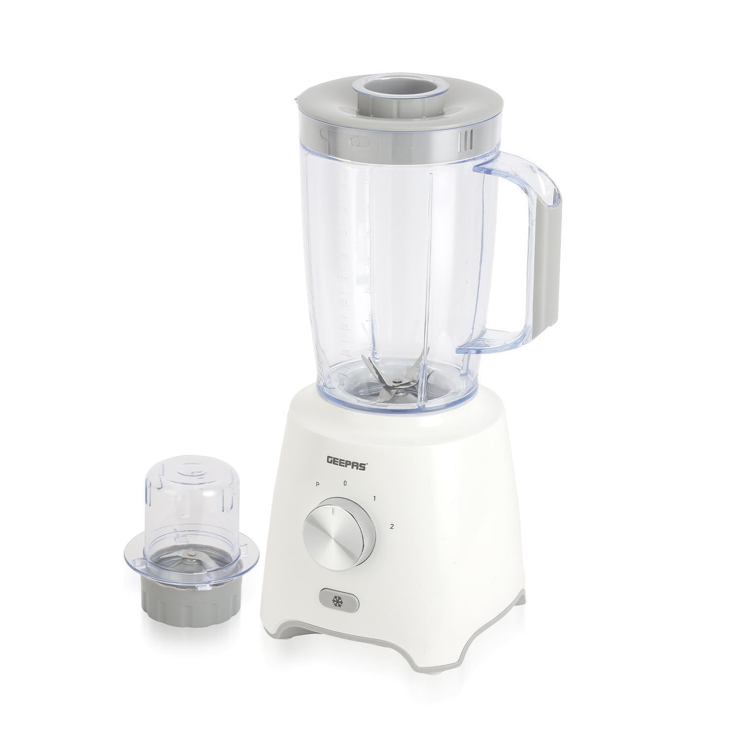 GEEPAS Blender Smoothie Maker Ice Crusher Mixer Blenders Juicer Vegetables White