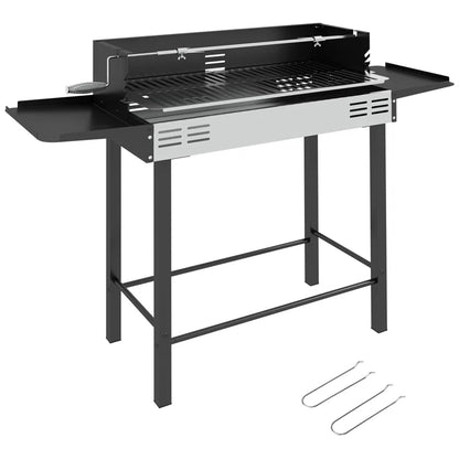 Laci 118Cm W Portable Charcoal Grill