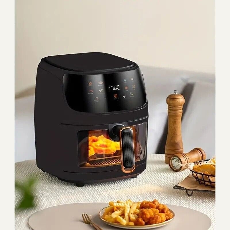 Digital Touch Screen Air Fryer 5 Litre Grey - Scott3