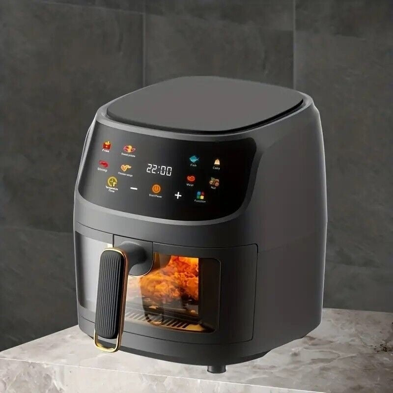 Digital Touch Screen Air Fryer 5 Litre Grey - Scott3