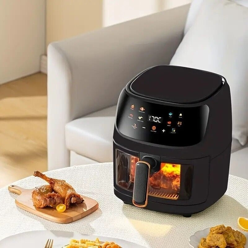 Digital Touch Screen Air Fryer 5 Litre Grey - Scott3