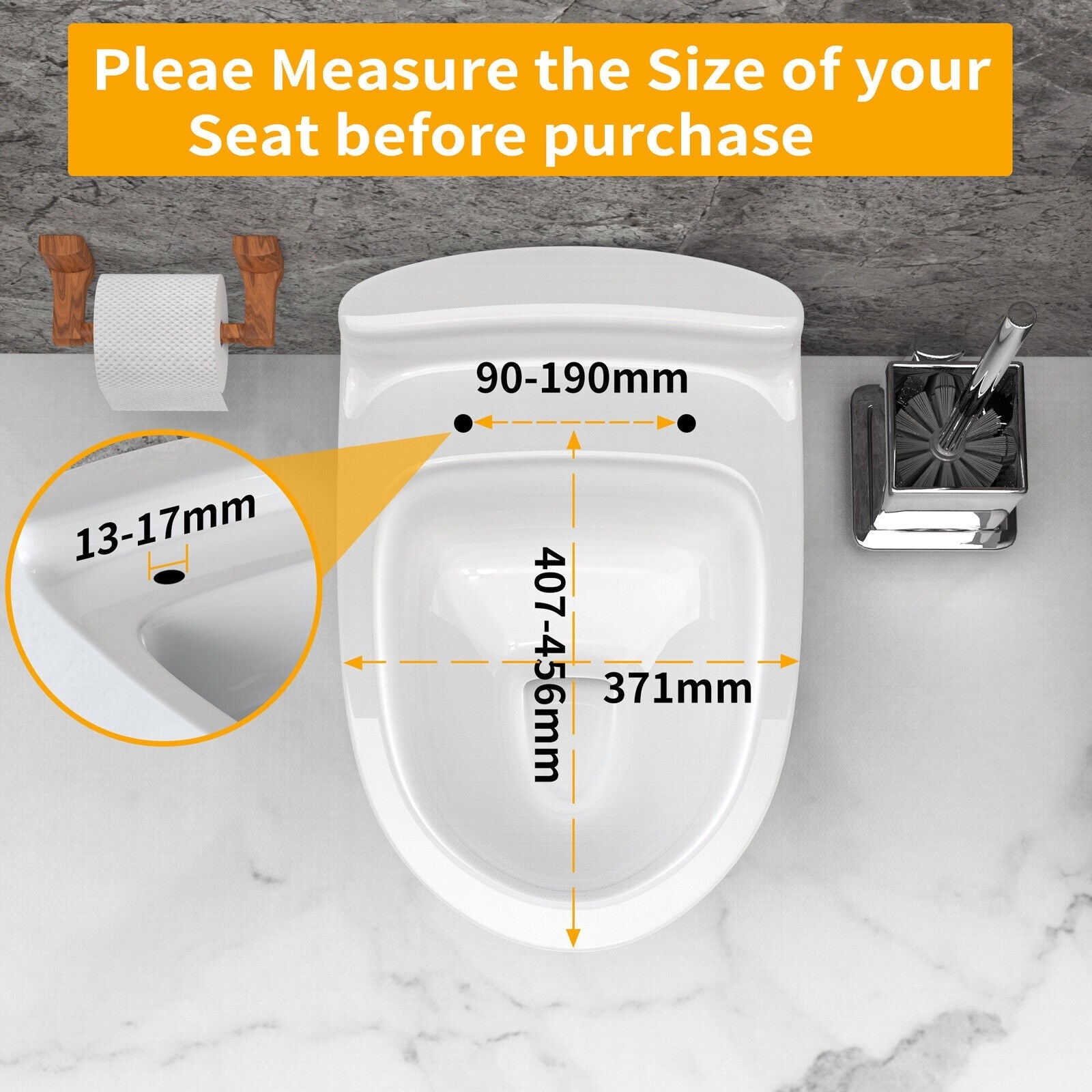 NEW LUXURY BATHROOM SLOW SOFT CLOSE WHITE TOILET SEAT SEATS WC HEAVY DUTY
