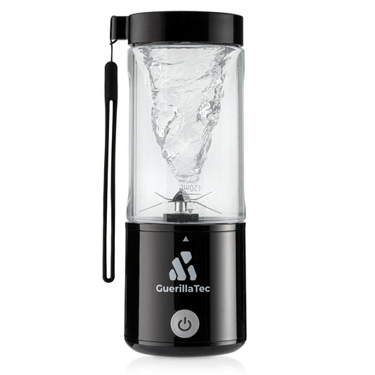 Guerillatec Portable Blender USB Rechargeable, 420Ml Mini Smoothie Maker - Gym