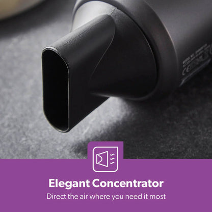 Two-Heat Setting Hair Dryer for Frizz Free Styling and Drying