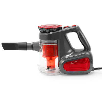 4-In-1 Bagless Vacuum Carpet Cleaner Handheld Lightweight Hoover Vac