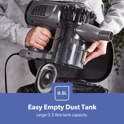 2-In-1 HEPA Vacuum Cleaner 800W Stick & Handheld Bagless