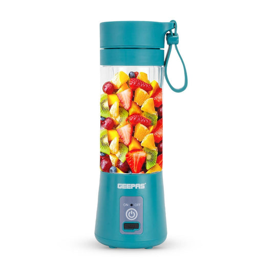 Portable Blender Smoothie Maker 330ML Rechargeable Fruit Mixer Mini Juicer Green