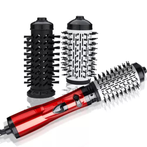 3 In1 Electric Hair Dryer Blow Curler Set Detachable Styler Hot Air Brush Salon